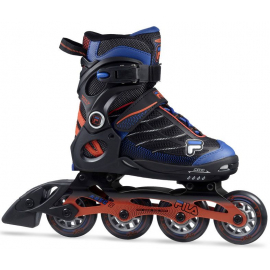 Rollerslidas Bērniem Fila Wizy Alu Black/Red/Blue | Skrituļslidas ➟ prof.lv