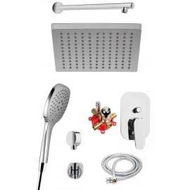 Herz Infinity Duo 371 Shower System Chrome (UH00371) | Shower systems ➟ prof.lv