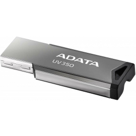 USB Zibatmiņa Adata UV350 3.2, Sudraba | Usb atmiņas kartes ➟ prof.lv