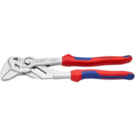 Bīdāmā Knaible (Roratslēga) Knipex D52mm, 250mm, Sarkana/Hromēta (71570250) | Piegāde ar pakomātu ➟ prof.lv