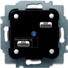 Abb SSA-F-1.1.1 Wall Switch Sensor 1/1-way Black (2CKA006220A0123) | Smart switches, controllers ➟ prof.lv