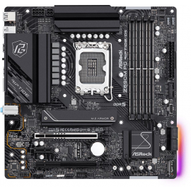 Mātesplate Asrock Pg Riptide/d5 MicroATX, Intel Z690, DDR5 (Z690M PG RIPTIDE/D5) | Mātesplates ➟ prof.lv