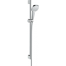 Hansgrohe Croma Select E Multi Душевой комплект Хром/Белый H=90см (26590400) | Hаборы для душа ➟ prof.lv