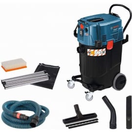 Bosch GAS 55 M AFC Строительный пылесос Blue/Black (06019C3300) | Строительные пылесосы ➟ prof.lv