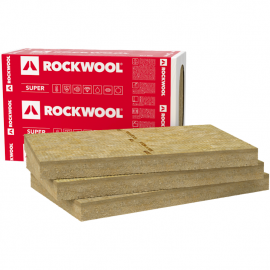 Pretvēja izolācijas plāksnēs Rockwool Ventirock Super | Ventilējamo fasāžu plāksnes ➟ prof.lv