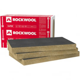 Pretvēja izolācijas plāksnēs Rockwool Ventirock F Super | Ventilējamo fasāžu plāksnes ➟ prof.lv