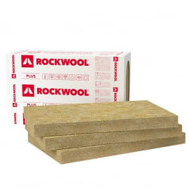 Akmens Vate Rockwool Frontrock Plus plāksnēs fasādei 50x600x1000mm, 3,6m2 | Fasādes vate ➟ prof.lv