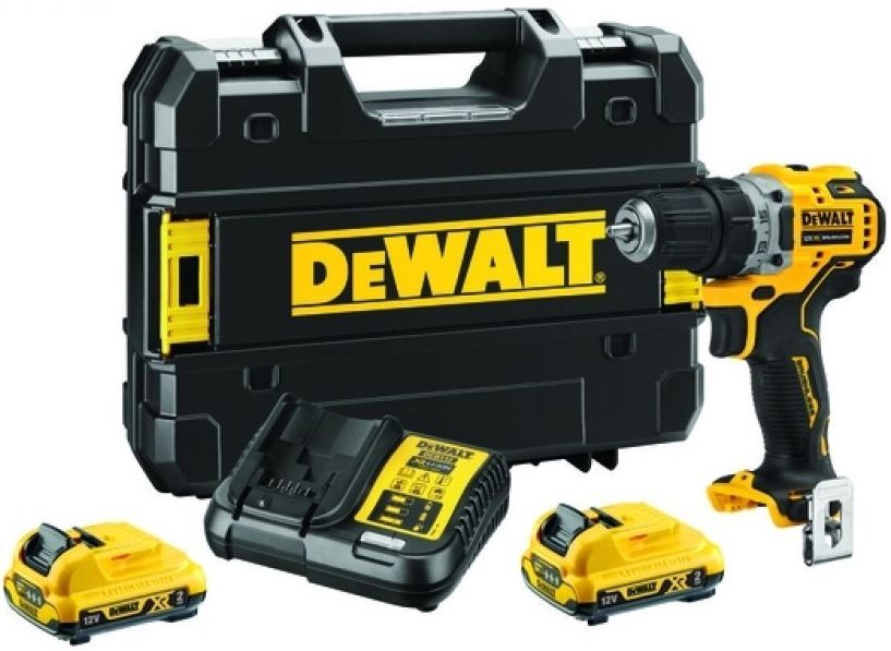 Akumulatora Skrūvgriezis/Urbjmašīna DeWalt DCD701D2-QW 2x2Ah 12V