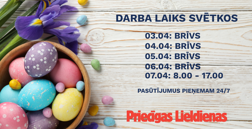 Lieldienu darba laiks